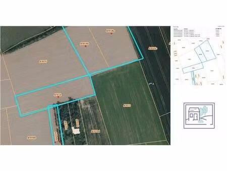 terrain agricole à vendre de 10410 m² à deux-acren (vbb59274)