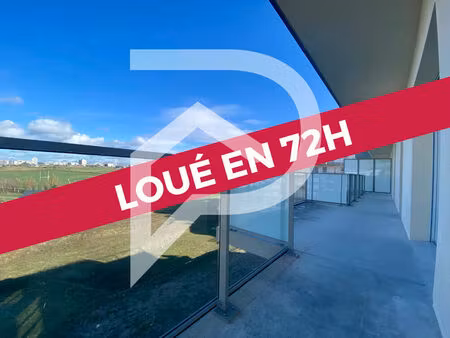 location appartement 4 pièces 87m2 bezannes 51430 - 955 € - surface privée