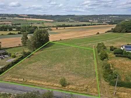 beau et spacieux terrain en zone à bâtir