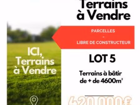 terrain - onnaing  france