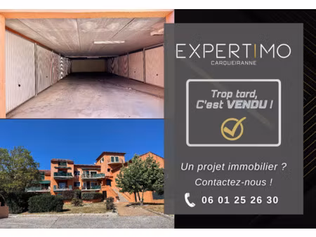 garage/box à vendre dans une copropriété sécurisée proche des commodités