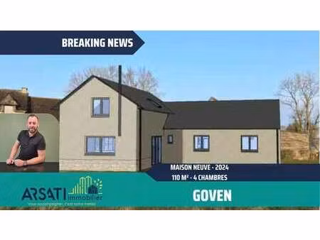 vente maison à goven (35580) : à vendre / 115m² goven