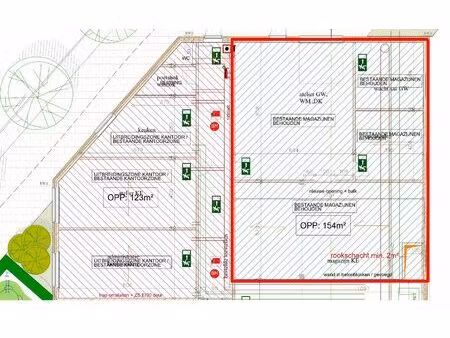 magazijnruimte van 154m²