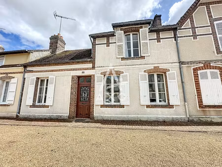 vente maison de village la ferte vidame  100m² 5 pièces 129 900€ eure-et-loir
