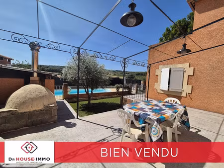 vente maison 5 pièces 150 m² à cruzy (34310)  280 000 €