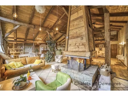 vente maison 8 pièces 312 m² à les contamines-montjoie (74170)  1 490 000 €