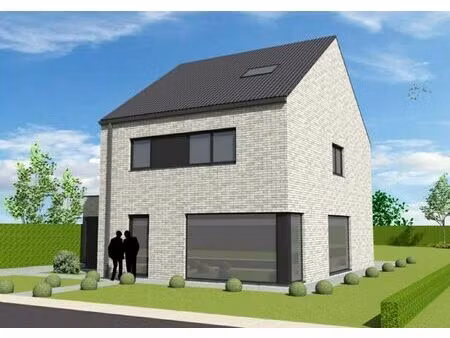 nieuw te bouwen alleenstaande woning (water- en winddicht) met vrije keuze van architectuu