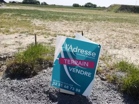 vente terrain 471 m² à beauvoir-sur-mer (85230)  61 500 €