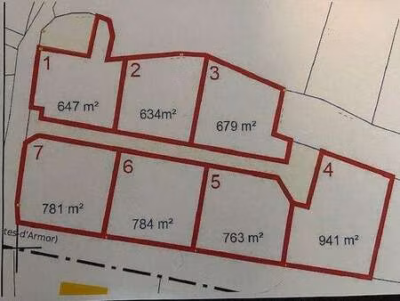 vente terrain à saint-thual (35190) : à vendre / saint-thual