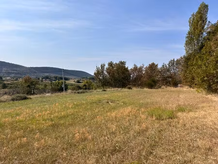 vente terrain 2501 m² lussas (07170)