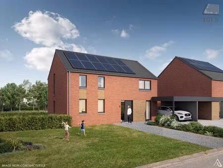 superbe villa 4ch neuve (peb a+) avec jardin et car-port