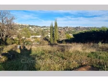 terrain de 1400 m2 en vente - la colle-sur-loup  provence-alpes-côte d'azur