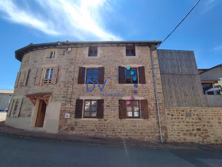 maison de village + jardin