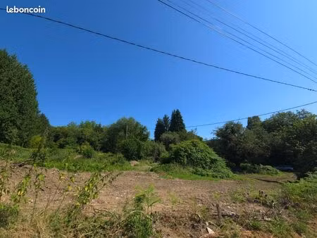 terrain 1000 m² ambazac