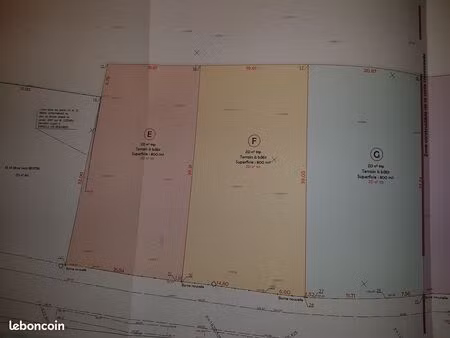 terrain à batir à sarnois proche grandvillliers