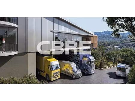 location local d'activités biot 4 844 m²