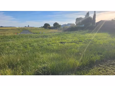 vente terrain à mornac-sur-seudre (17113)  102 000 €
