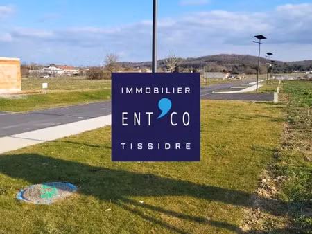 vente terrain 478 m² estillac (47310)