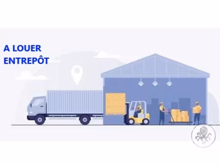 a louer matignon entrepot 120 m2