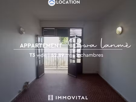 appartement t3 vide en centre ville