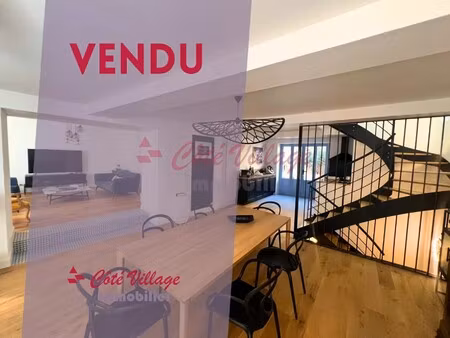 vente maison de village 6 pièces