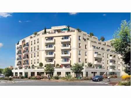 vente appartement 2 pièces 44.73 m² à gagny (93220)  249 000 €