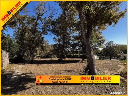 terrain 1043 m² roaillan