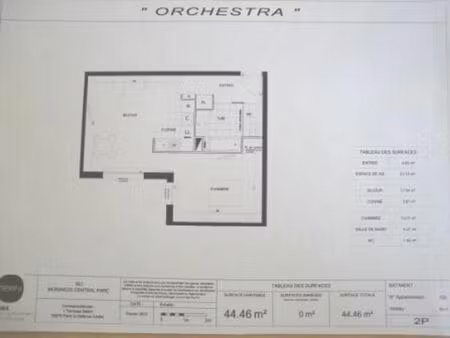 vente appartement 2 pièces 43 m² morangis (91420)