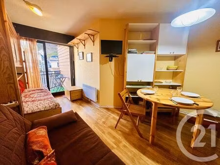 appartement studio à vendre - 1 pièce - 20 m2 - luz st sauveur - 65 - midi-pyrenees