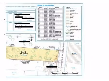 lot 2 terrain à bâtir