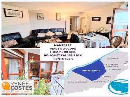 viager occupé - h88 ans - nanterre (92000)