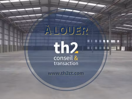 entrepôt 5000 m² glos à louer