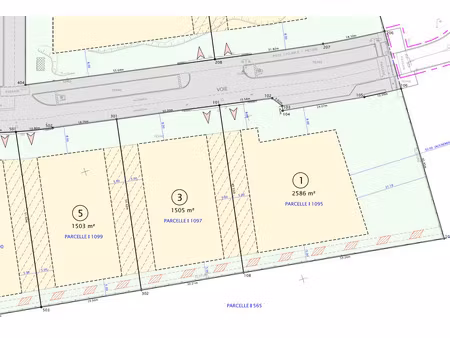 vente terrain signes 83870 - - surface privée