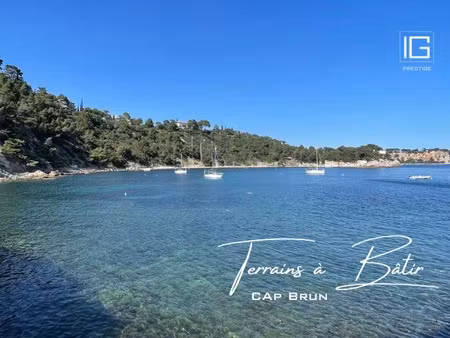 vente terrain 750 m² à la garde (83130)  510 000 €