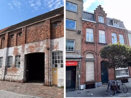 unieke herenwoning met aanpalende loodsen