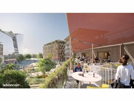 ile saint denis - local neuf en rooftop idéal restaurant