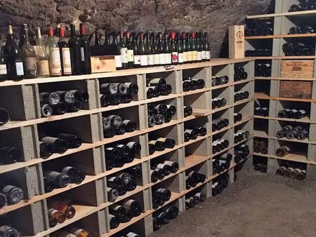 cave à vin enterrée stockage
