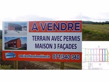 terrain à vendre de 647 m² à châtelet (vbb71878)