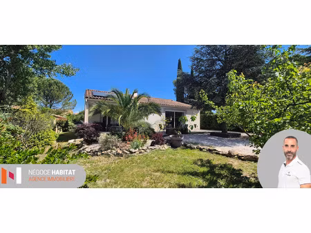 valflaunes belle villa recente de plain pied avec 4 chambres