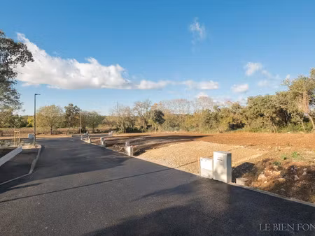 vente terrain à batir 541 m² à saint-bres (34670)  309 000 €