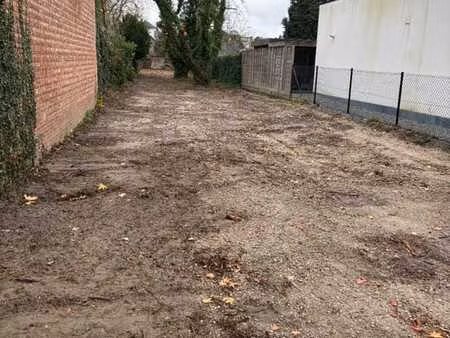 terrain à bâtir pour des maisons jumelées à louvain.