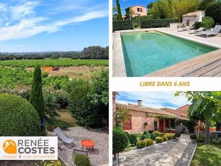 vente à terme occupée sur 72 mois - puyricard (13540)