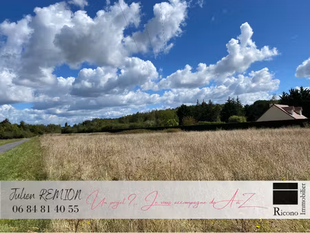 terrain chatillon sur cher 5400 m2