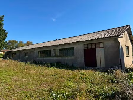 hangar avec local d'activité de 195 m2