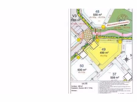 terrain sarceaux m² t- à vendre  35 000 €