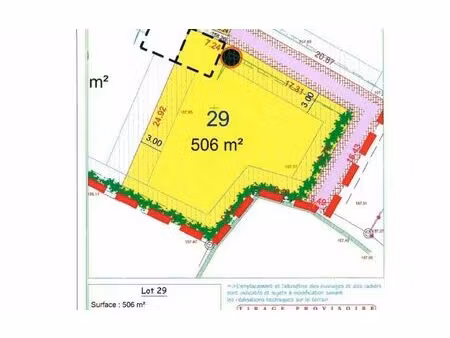 terrain sarceaux m² t- à vendre  35 360 €