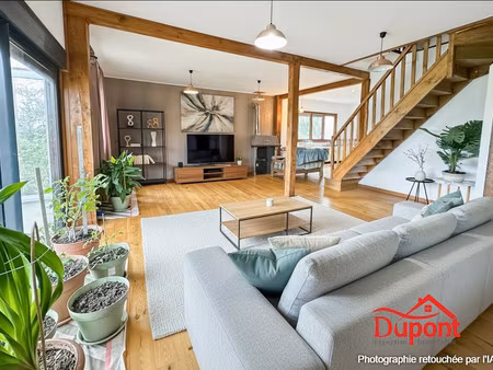 magnifique pavillon semi-plein pied 4 chambres avec jardin 10 mi