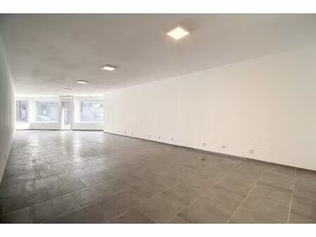 surface commerciale avec 2 appartements (le tout complètemen