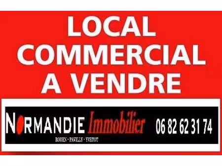 vente commerce 72 m² barentin (76360)