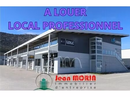 location commerce 120 m² à guilherand-granges (07500)